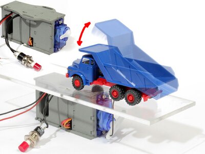 Antrieb für bewegliche LKW-Ladefläche