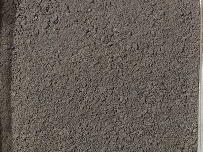 Schotter Marmor schwarz 0-0,6 mm
